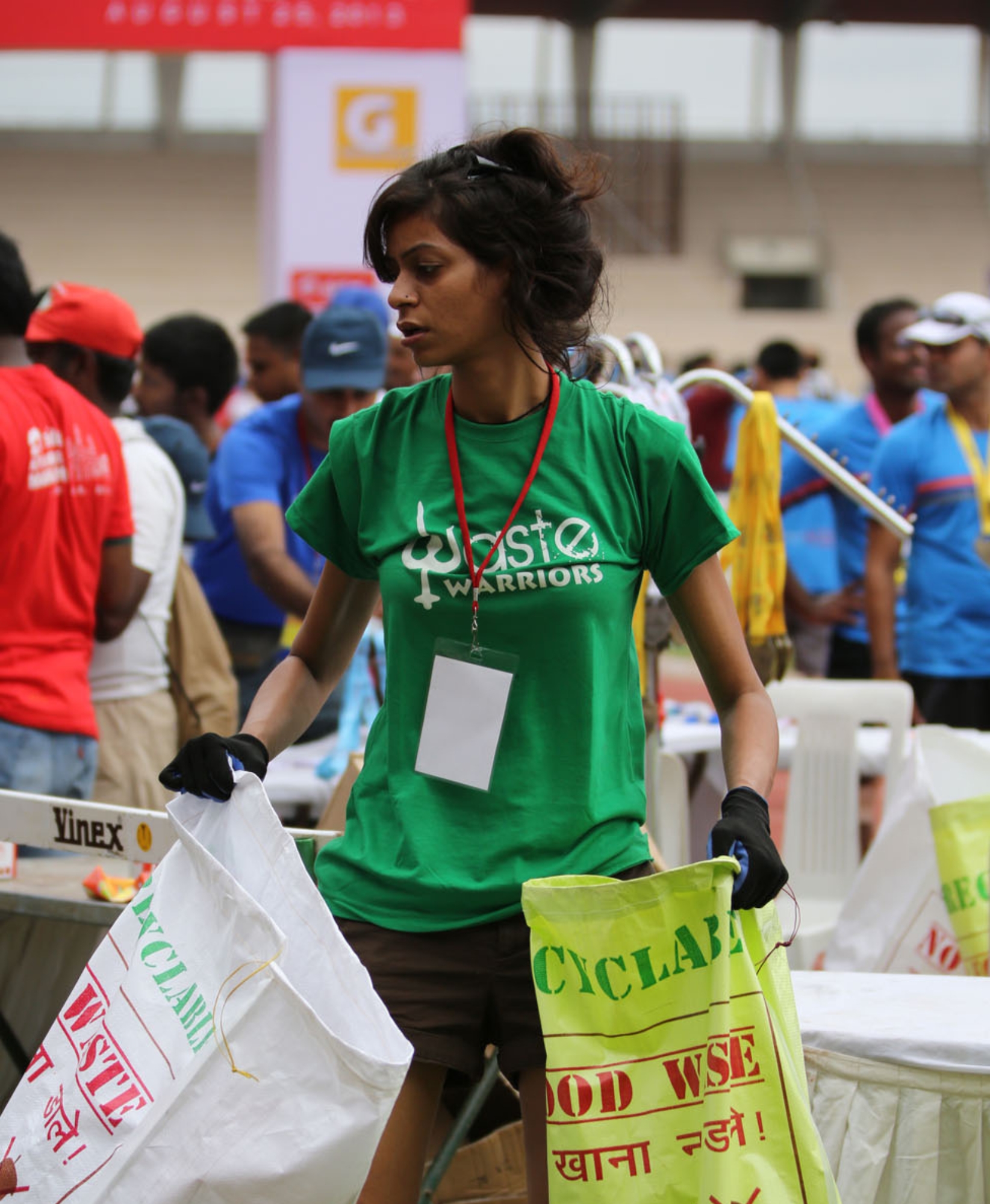 Tashi at the Airtel Hyderabad Marathon