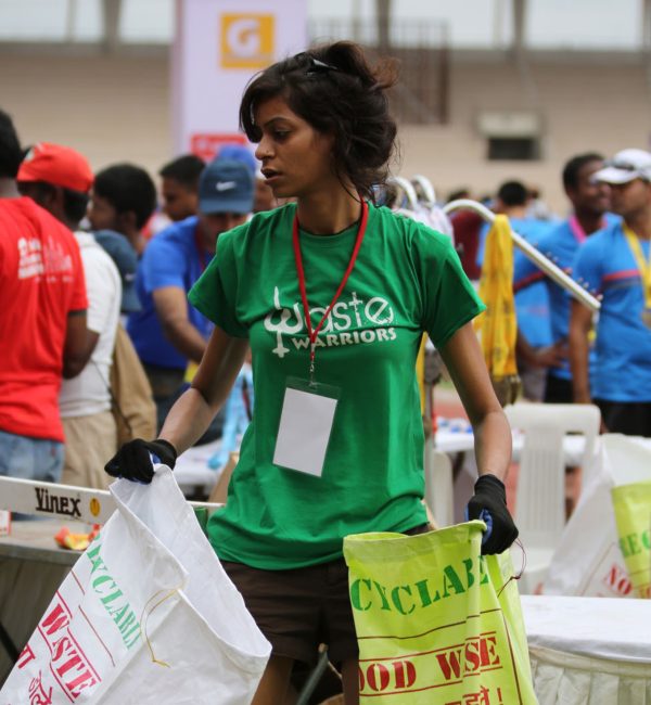 Tashi at the Airtel Hyderabad Marathon